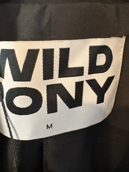 WILD PONY. Conjunto blazer y pantalón pinzas negro