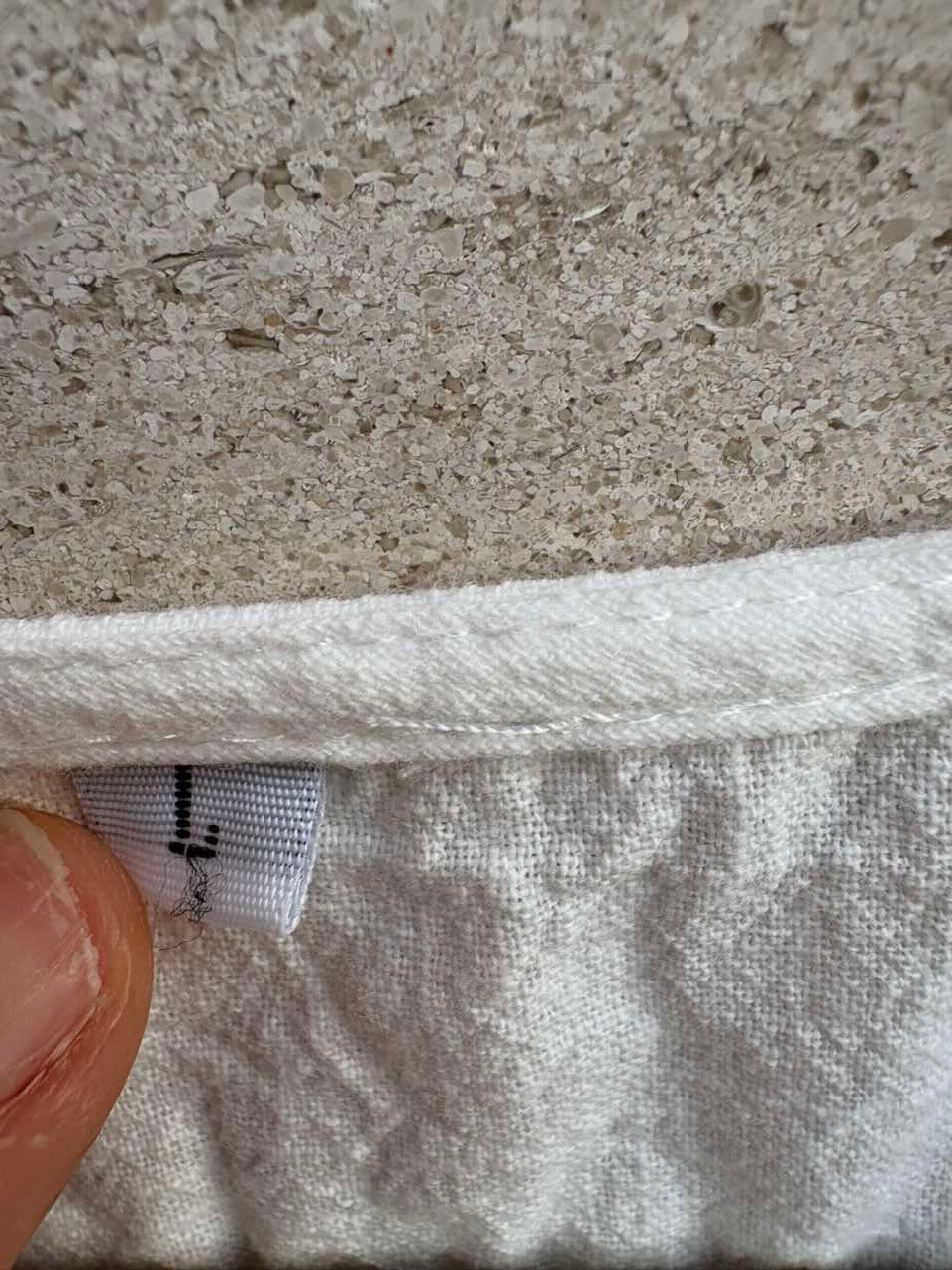 Top algodón detalle cuello