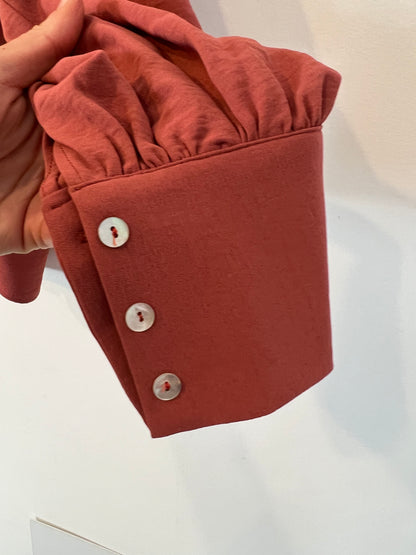 NAME THE BRAND. Flowy rope blouse. TM