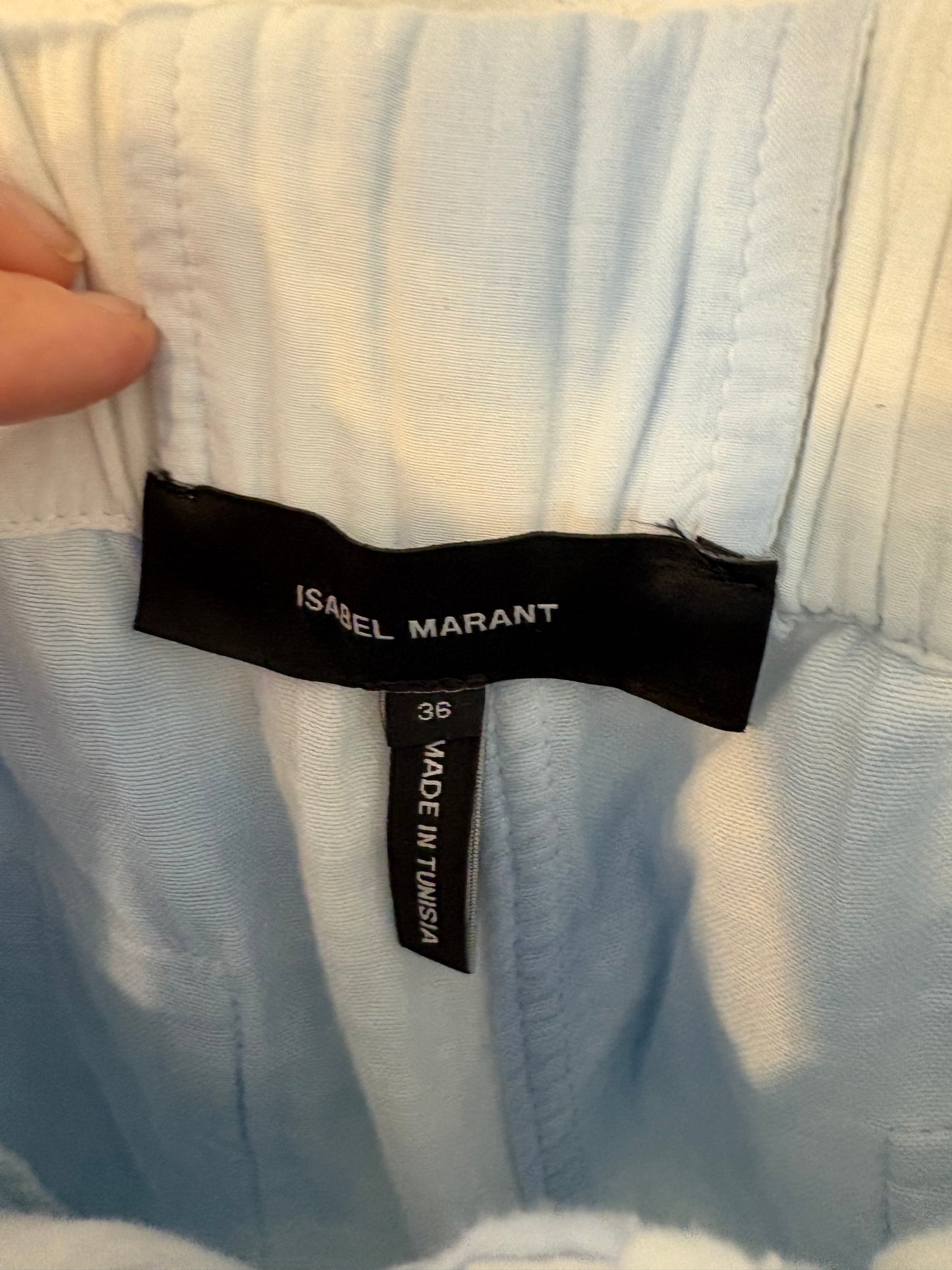 ISABEL MARANT. Pantalón corto tie dye T.36