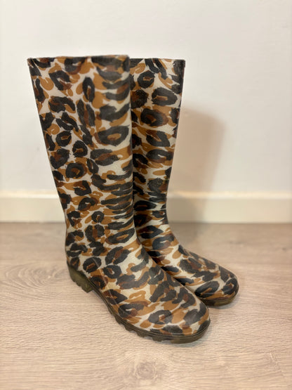 BIMBA Y LOLA . Botas de agua camuflaje. T 40