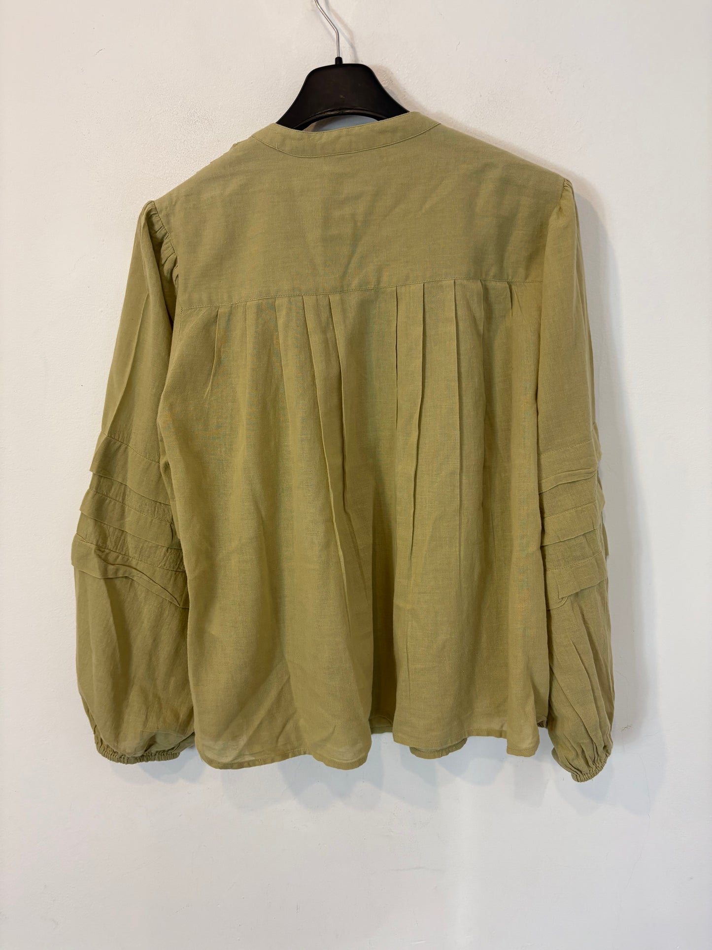 RENATTA&GO. Blusa verde tablas