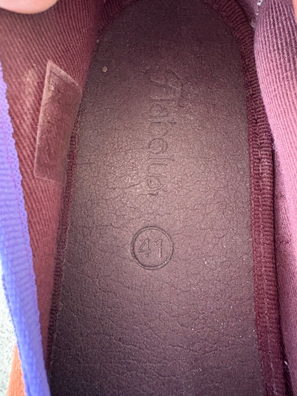 FLABELUS. Bailarina lino lazos en teja