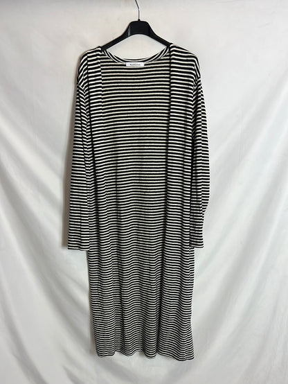 MADDELTON. Cárdigan rayas punto TU(S)