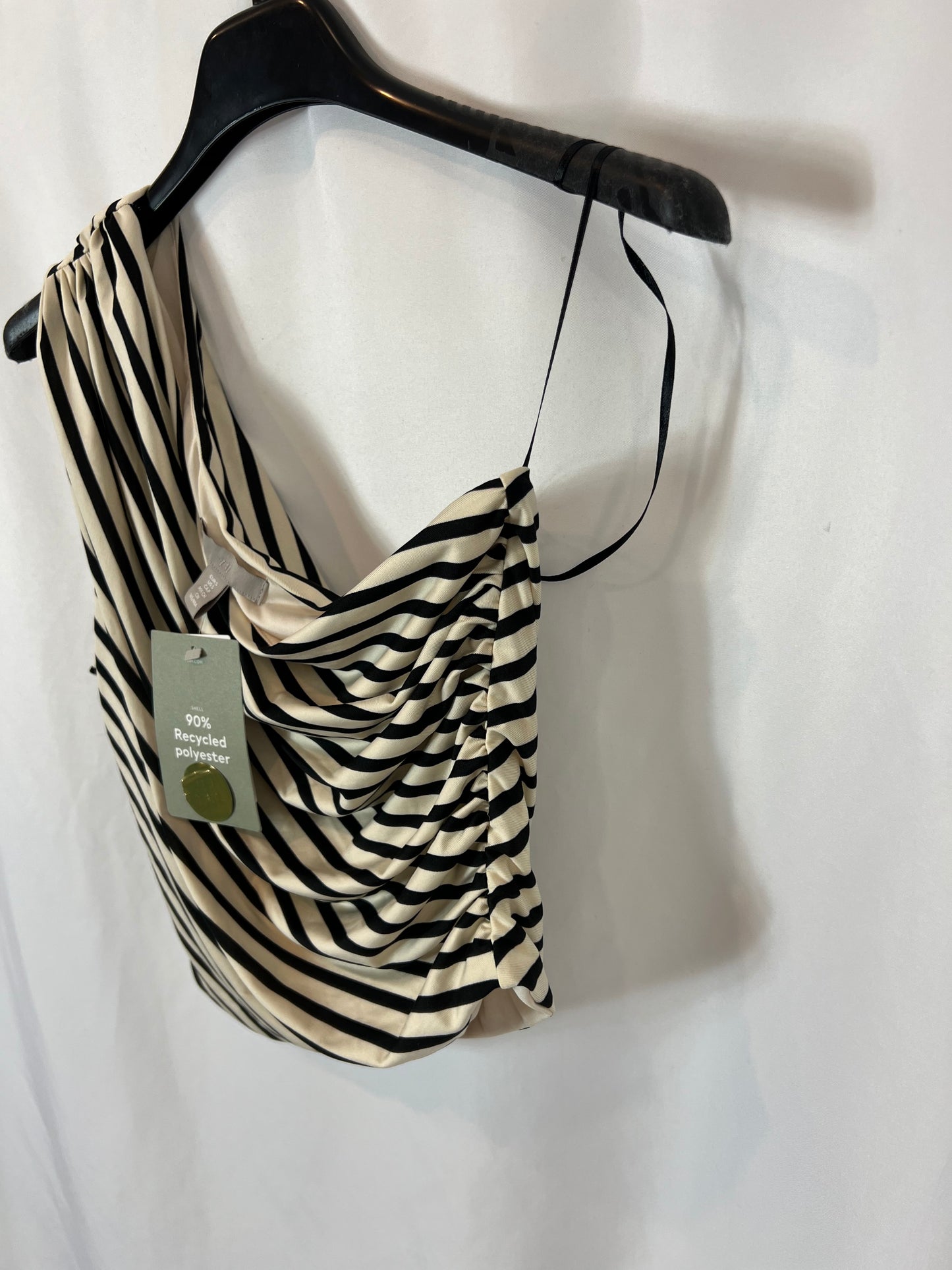 H&M. Top asimétrico rayas T.s