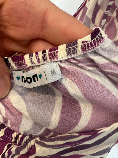 NOON. Retro print halter top. TM