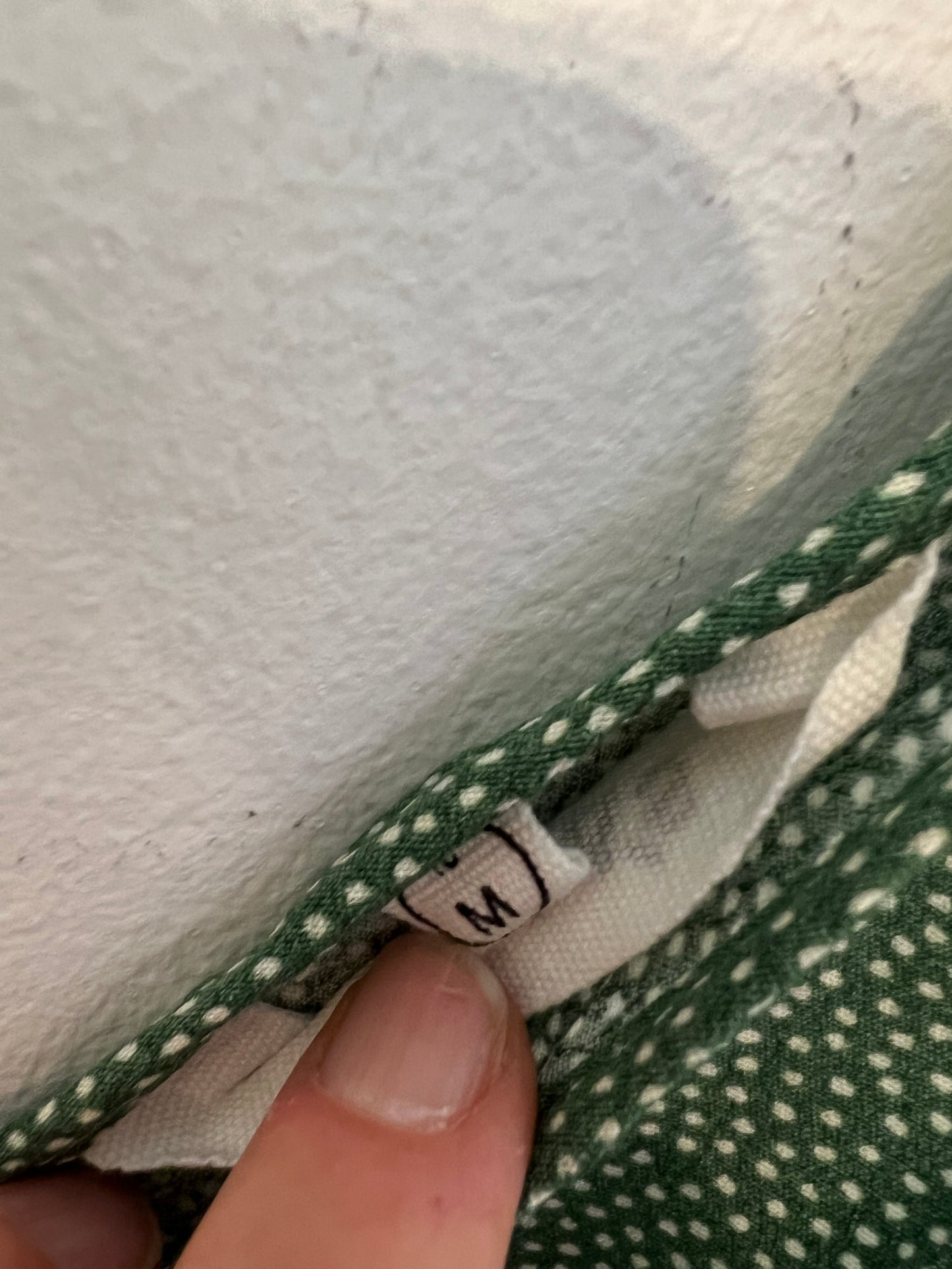 ROLLA'S. Green polka dot dress TM