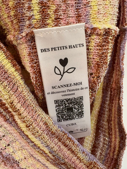 DES PETITS HAUTS. Top hilo colores