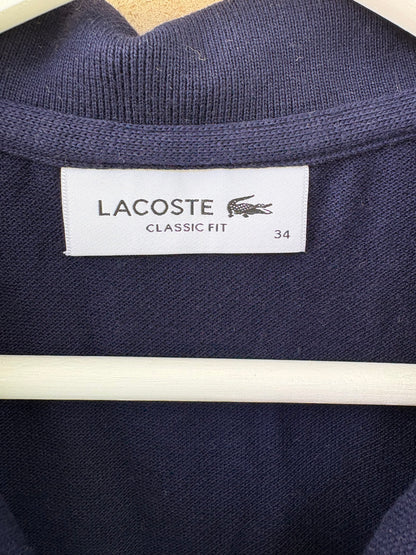 LACOSTE. Polo básico azul logo. T XS