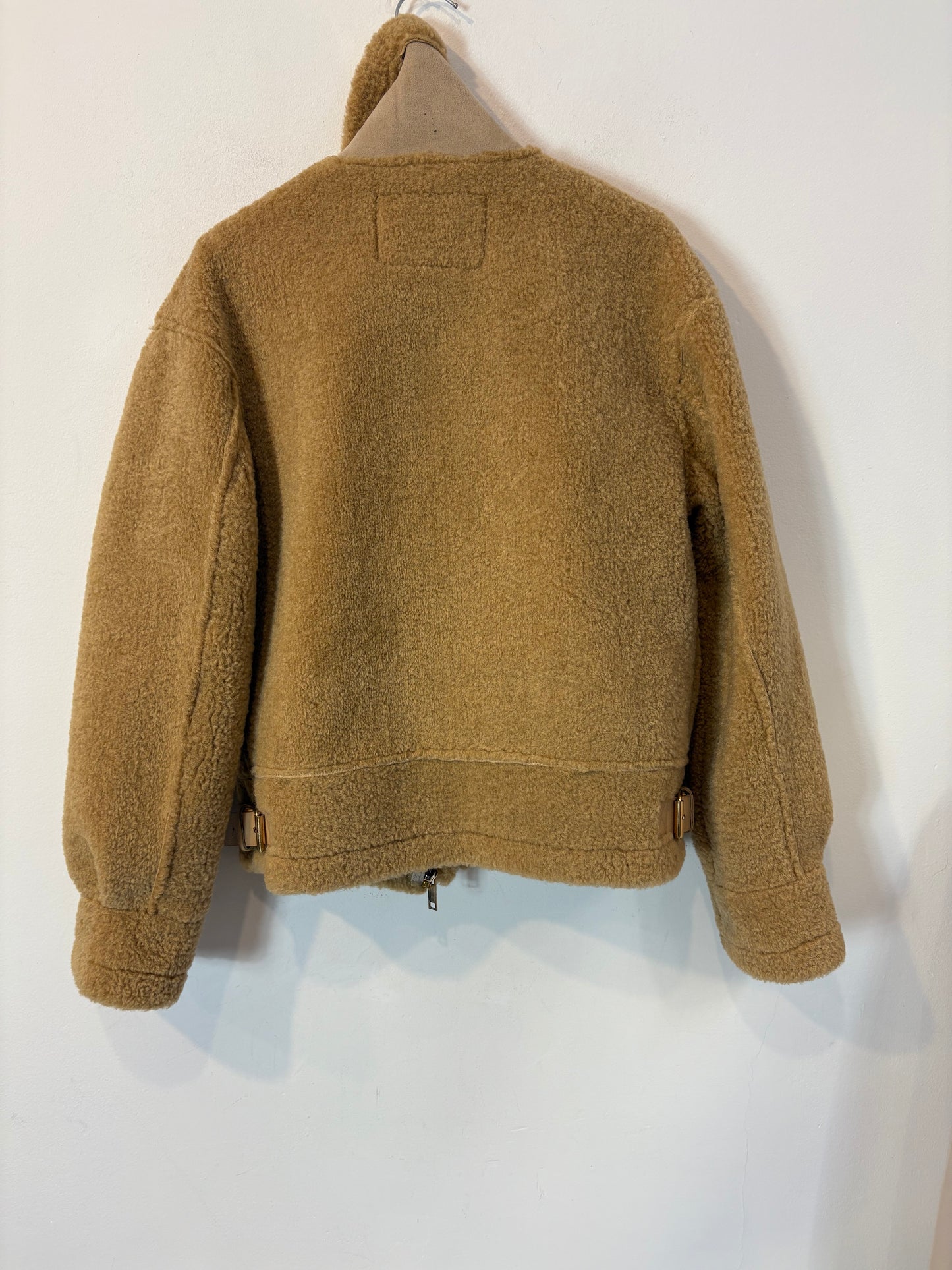 ZARA. Flowy green trousers T.xs