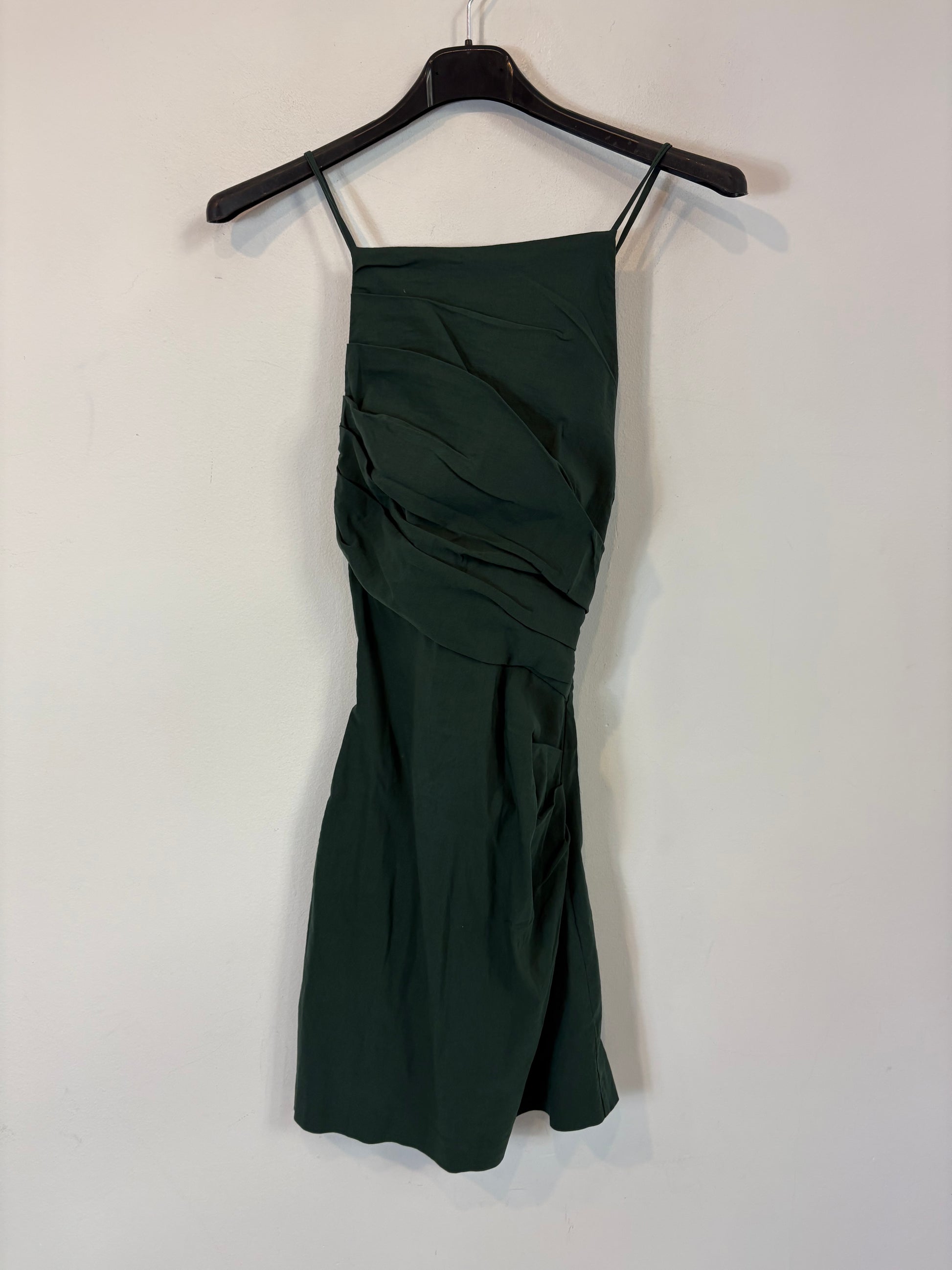 zara mint green dress ZARA. Short green gathered dress. TS – Hibuy market