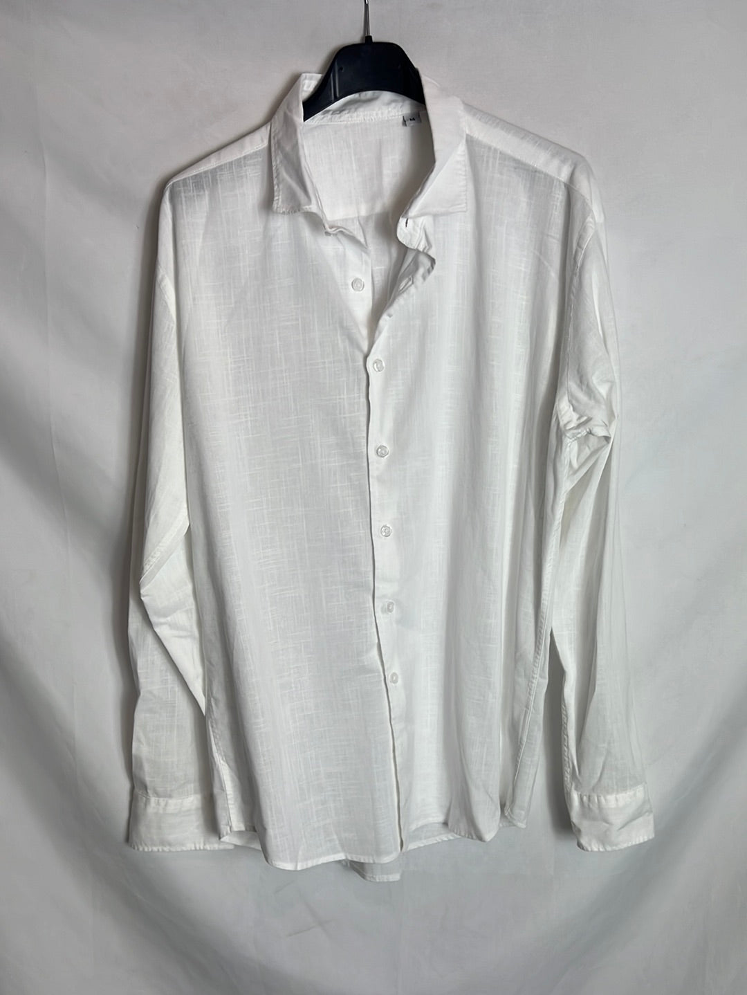 OTRAS. Blusa blanca algodón . TM