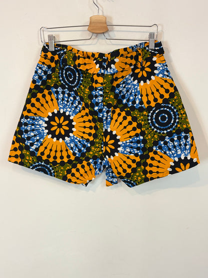 Bermudas estampado africano