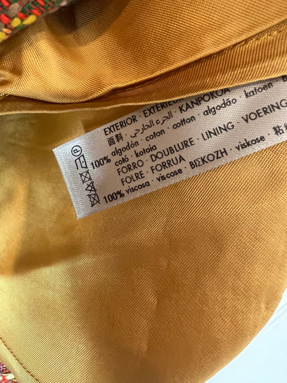 UTERQÜE. Falda tweed colores. T M