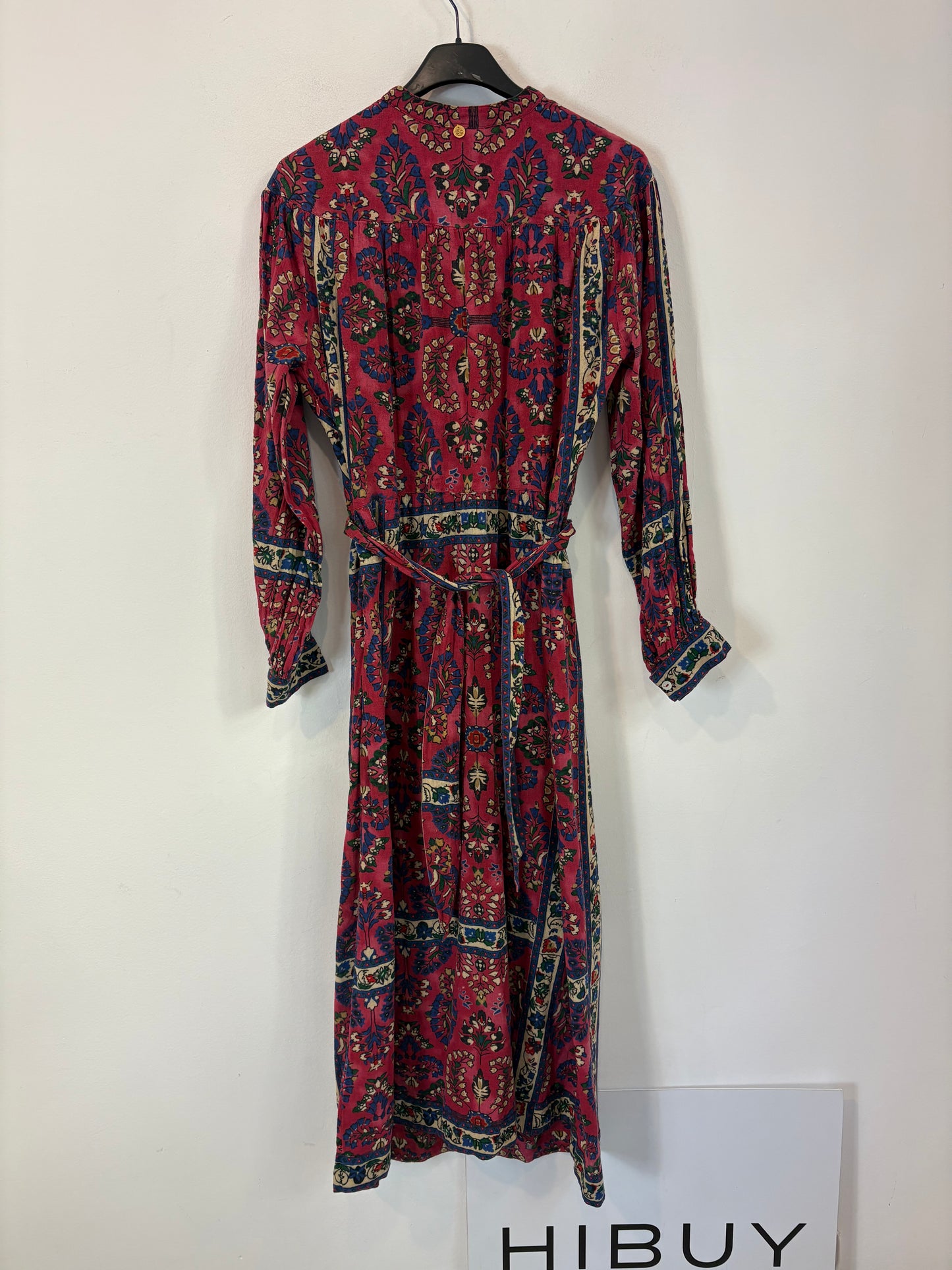 ANTIK BATIK. Vestido largo algodón estampado