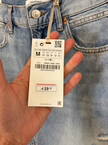 ZARA. Short denim skirt. TM