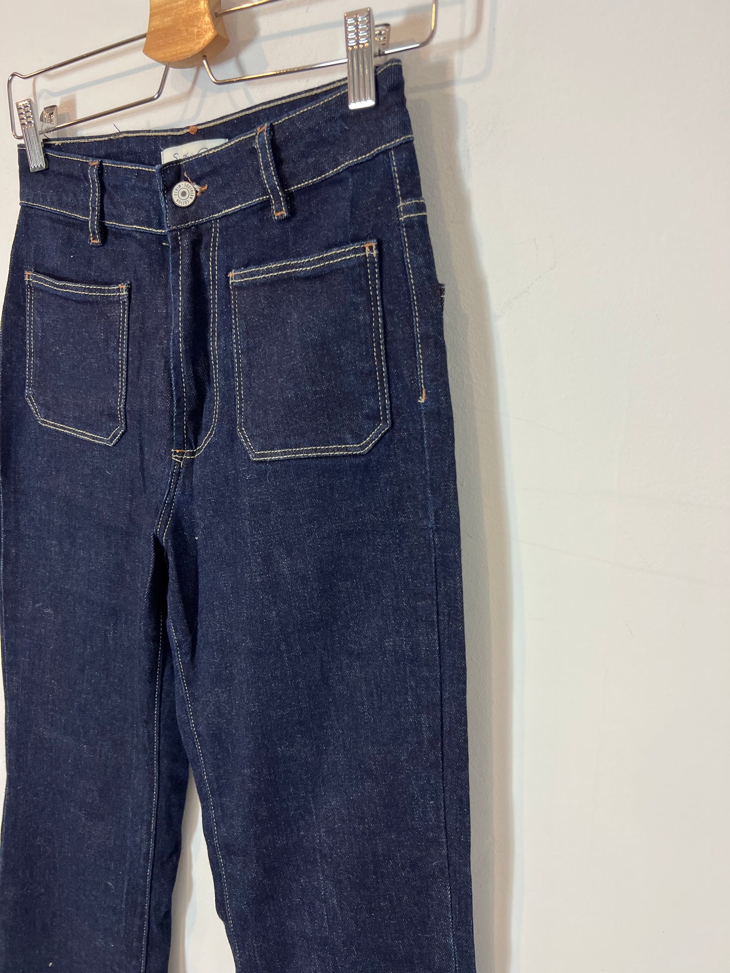 SOTHERNS COTTON. Pantalón vaquero acampanado T.36