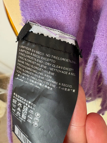 BIMBA Y LOLA. Bufanda lana malva