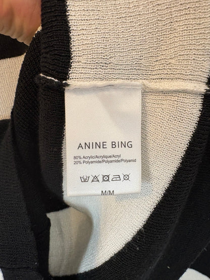 ANINE BING. Jersey fino rayas