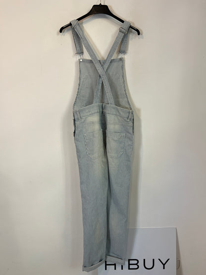 SEAFARER. Peto denim rayas T.36