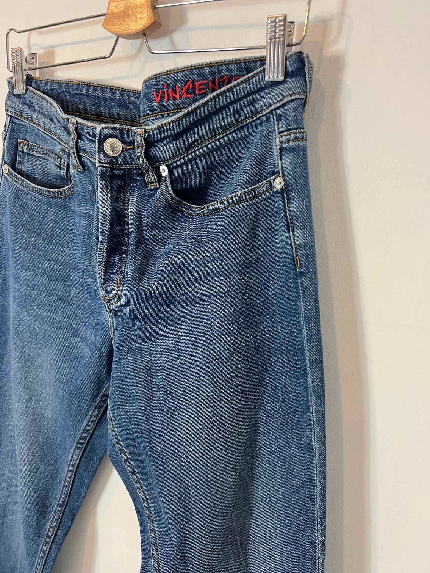 ZADIG&VOLTAIRE. Pantalón denim campana T.25(38)