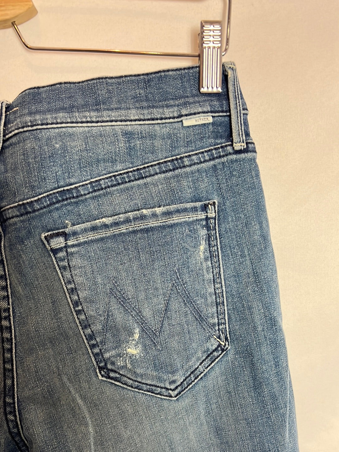 MOTHER. Denim estilo boyfriend. T 28(38)