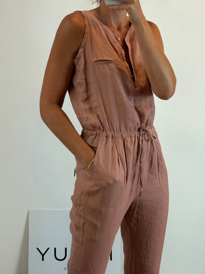 TCN. Long linen jumpsuit. TS