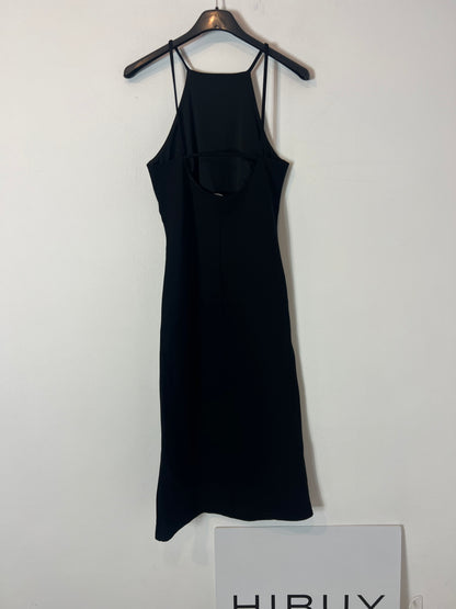 STRADIVARIUS. Vestido midi entallado. TXS