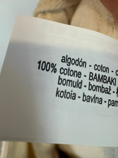ZARA. Denim beige bolsillos