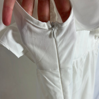 OTHERS. Long white dress YOU (xs/s)