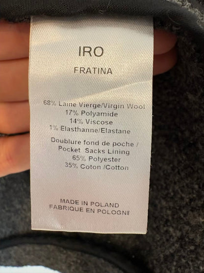 IRO.Chaqueta gris textura