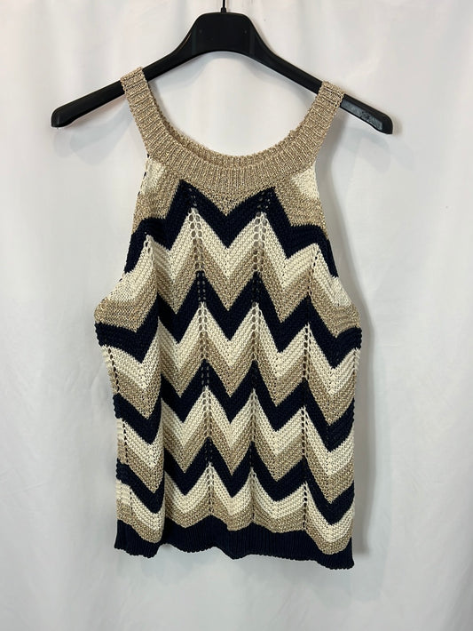 OTHERS. Gold thread knit top Your(s)