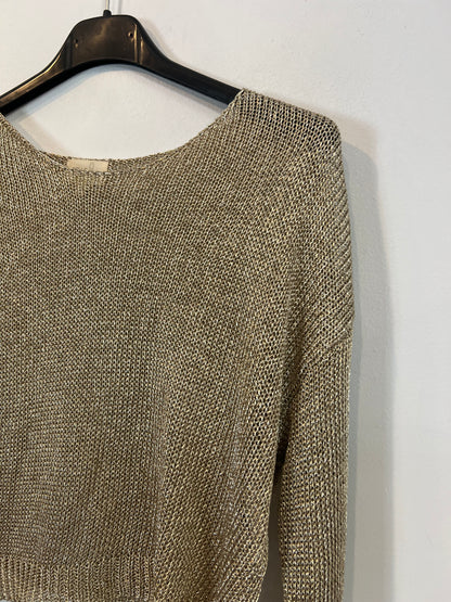 BELLE&REBEL. Top punto dorado T.xxs