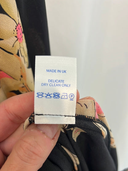 OTHERS. Printed silk midi dress. TS