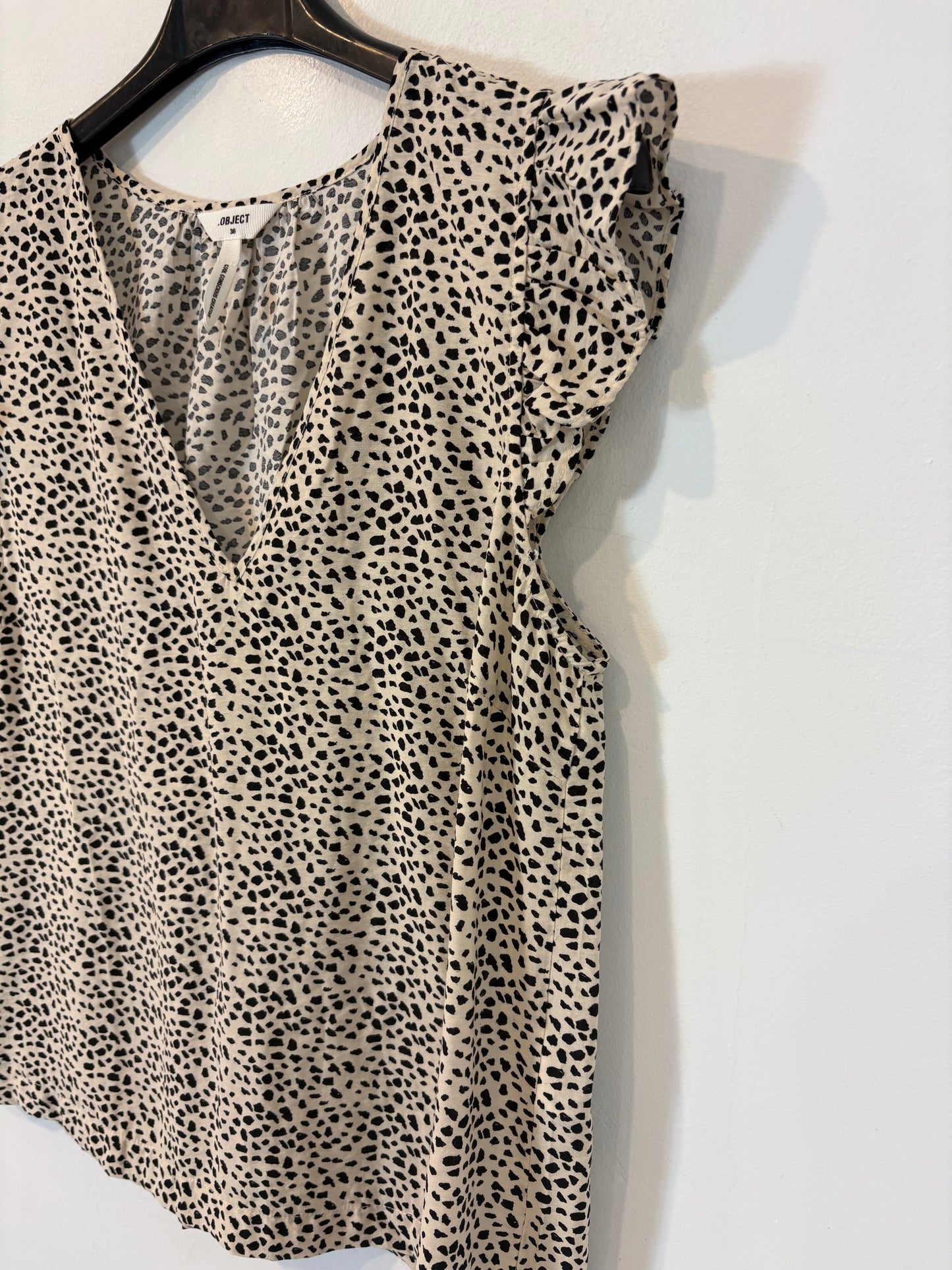 OBJECT. Top fluido estampado. T S