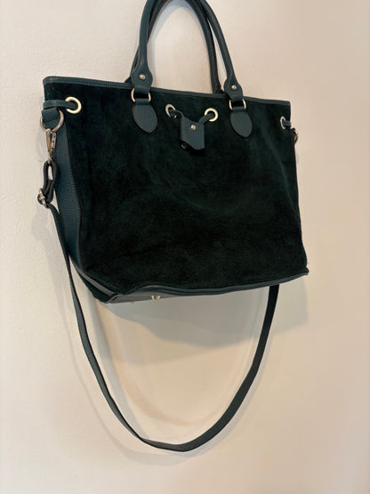 ZARA. Black stretch knit top. TL