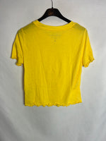 HOLLISTER. Camiseta amarilla . T S