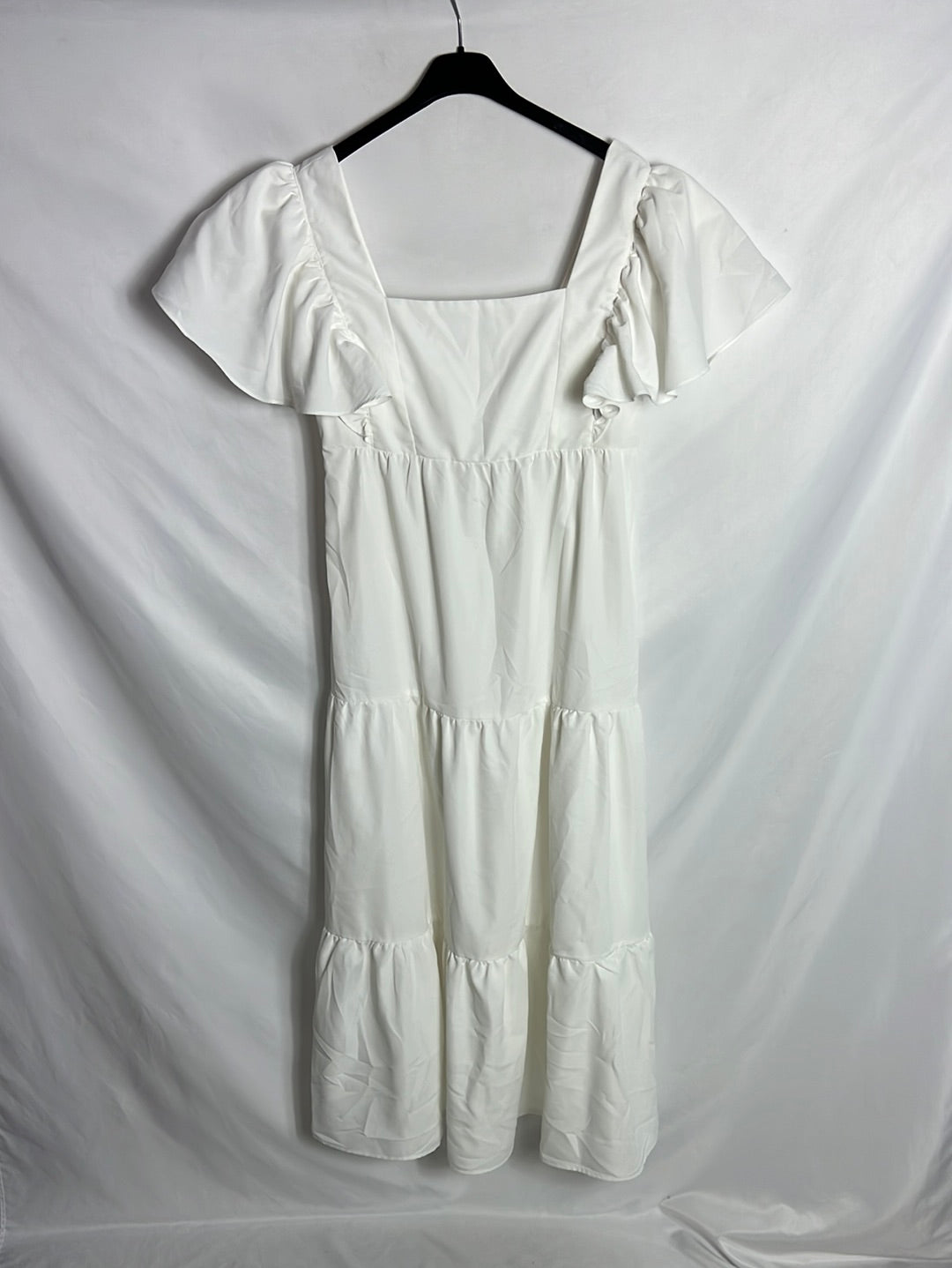 OTHERS. Long white dress YOU (xs/s)