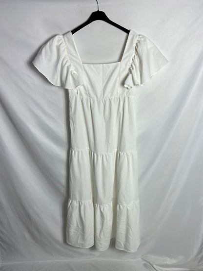 OTHERS. Long white dress YOU (xs/s)