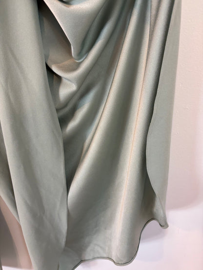 ROBERTO TORRETTA. Green trousers with slits. Size 36