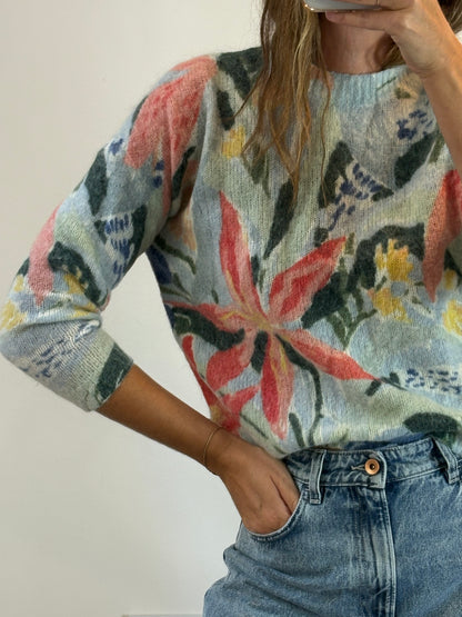 SÉZANE. Jersey Salvador floral