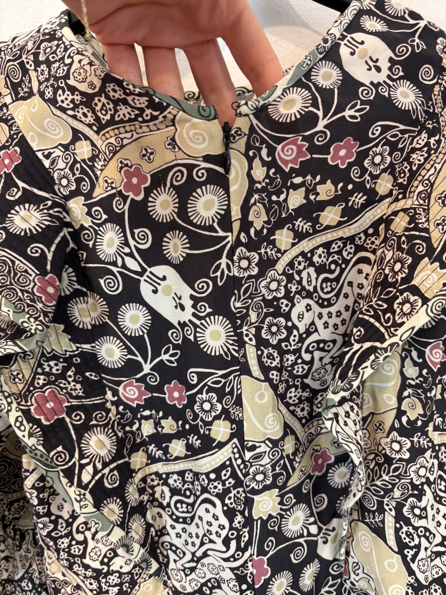 ISABEL MARANT ÉTOILE. Blusa estampada volante