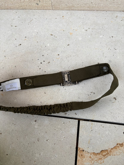 OTHER. Fabric belt with clasp closure. Size 34