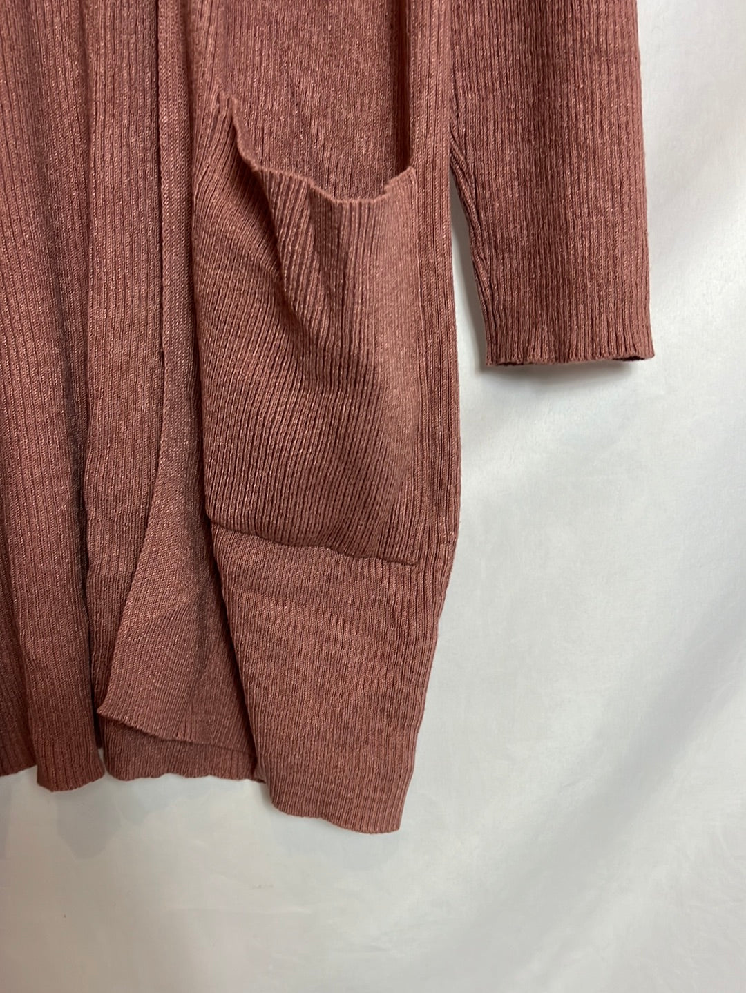 MANGO. Rebeca larga canale rosa. T M