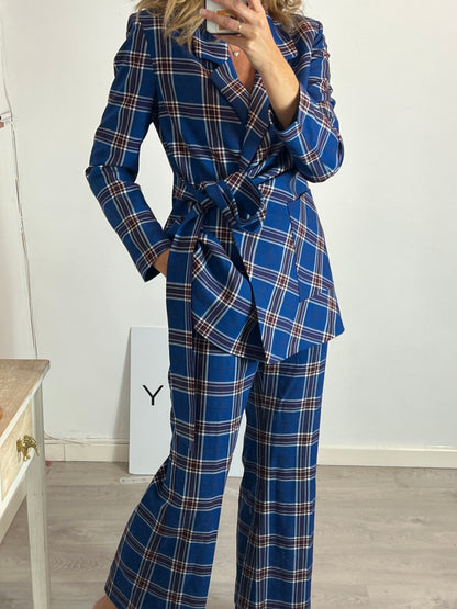 SFERA. Total blue checkered look Tm