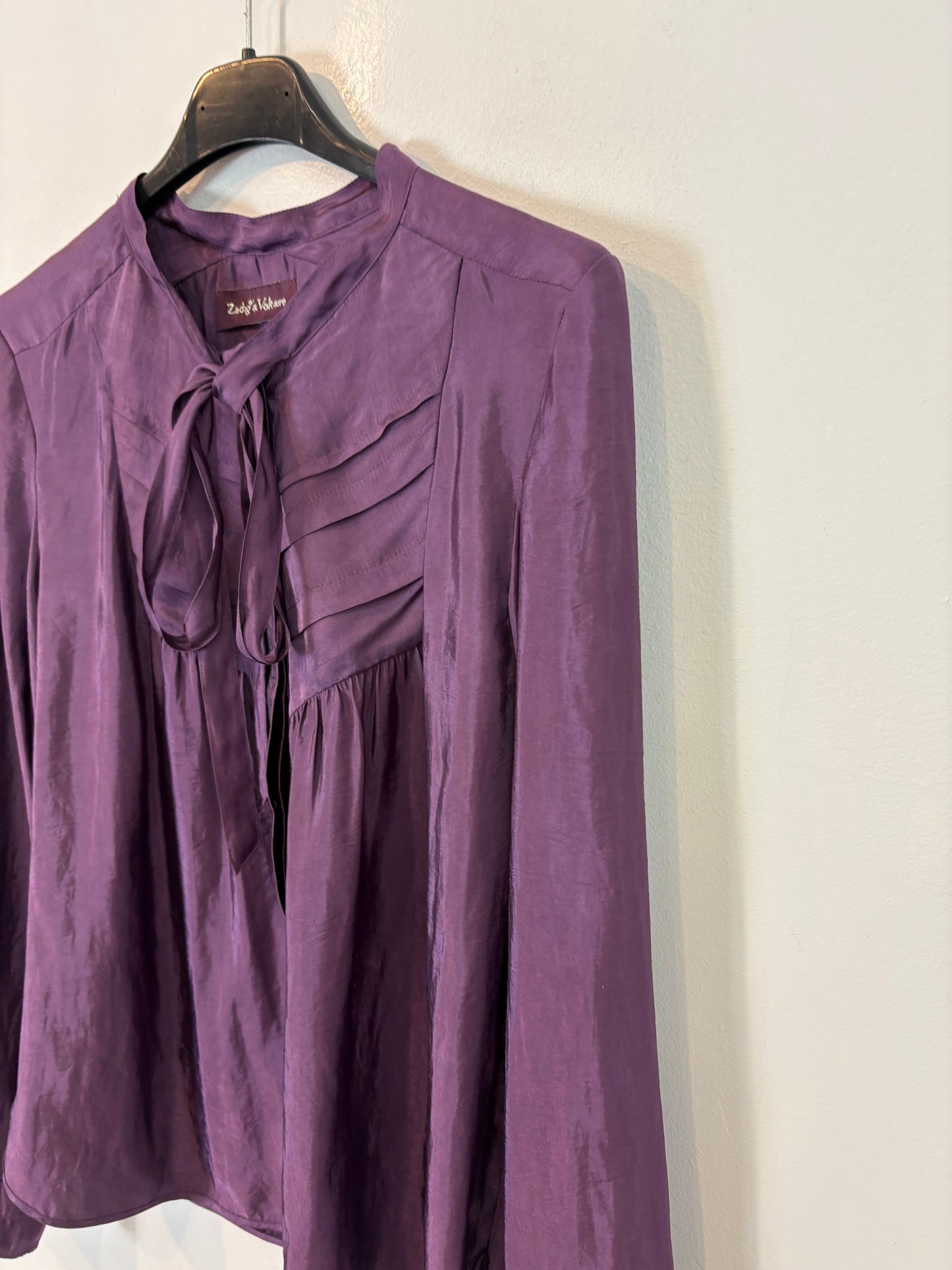 ZADIG&amp;VOLTAIRE. Fluid embroidered blouse. T XS