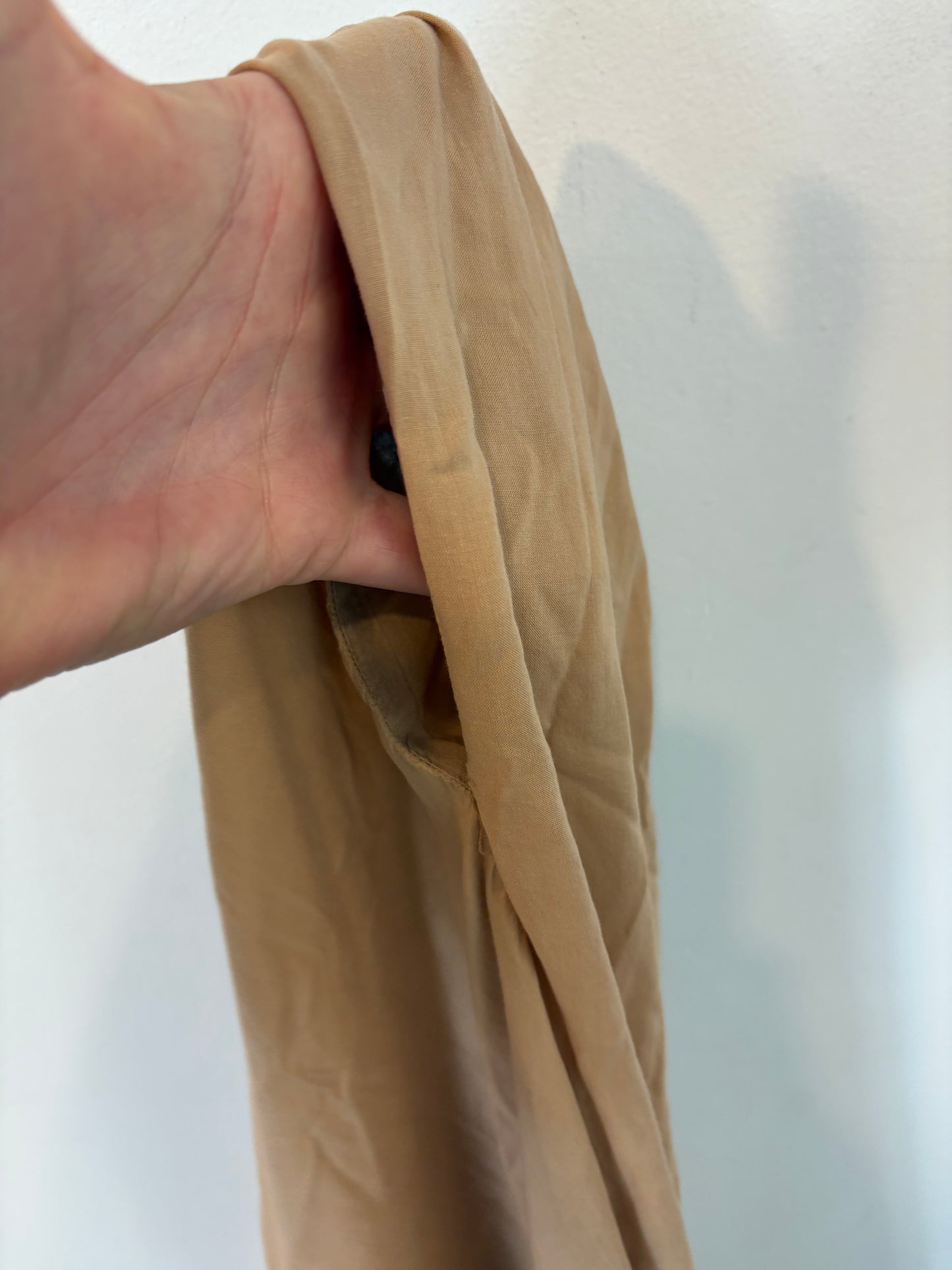 ZARA. Falda larga asimétrica. T M