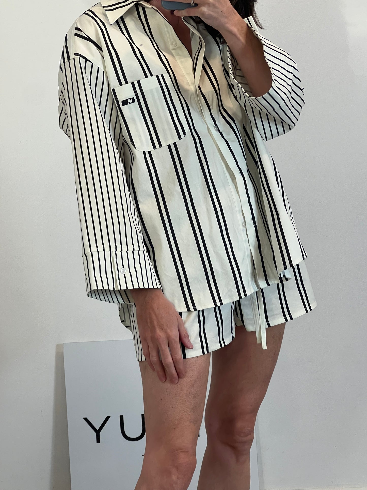 ZARA. Jacket with mottled gray wool. TS