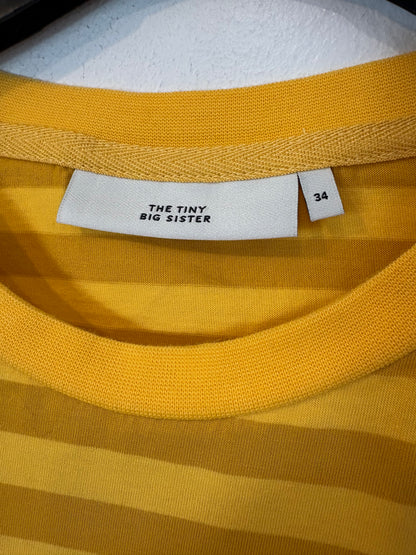 THE TINY BIG SISTER. Camiseta algodón rayas