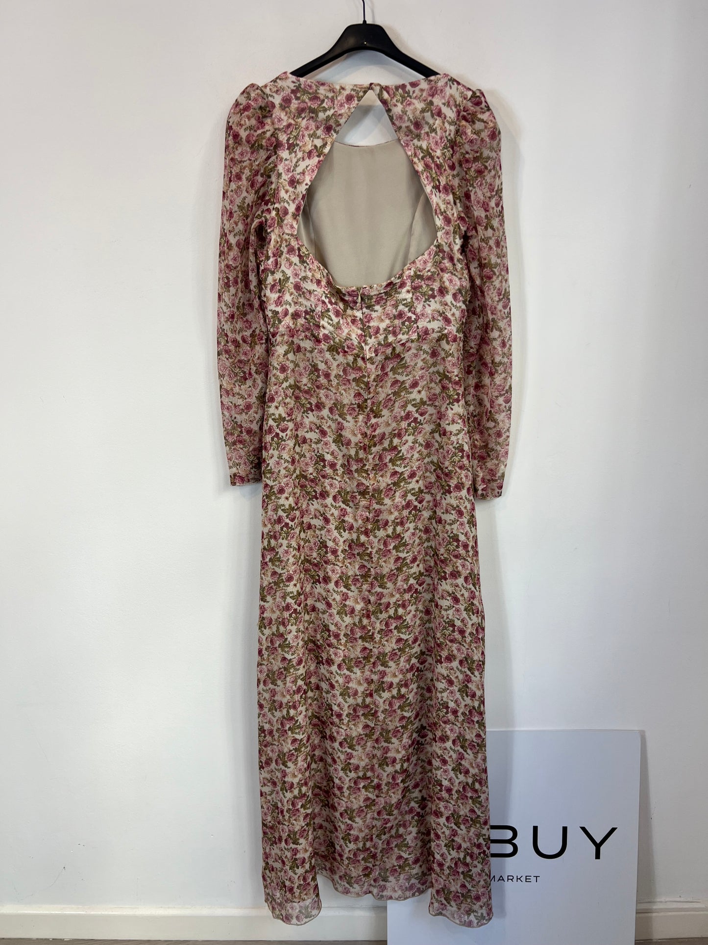 MATELIER. Vestido largo estampado flores. T S